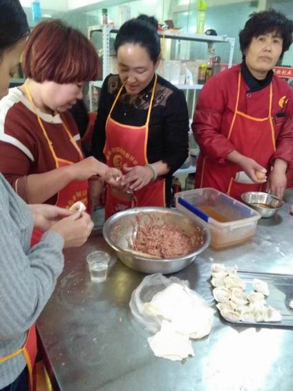 吉祥餛飩學員培訓實景